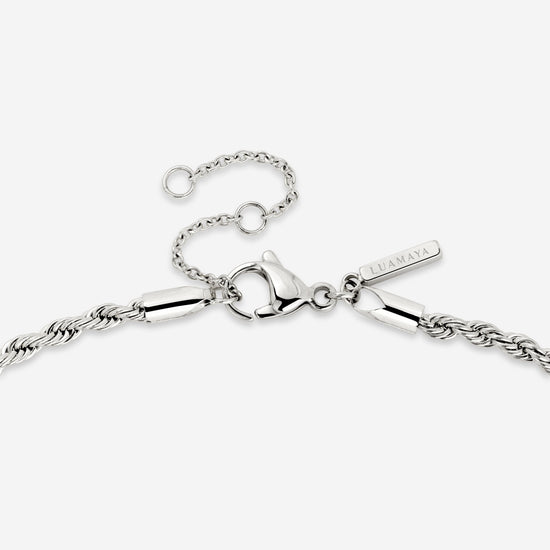 Sweet Swirl Necklace Silver