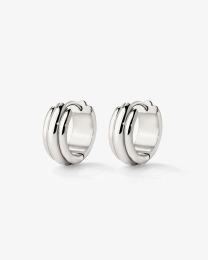 Halo Hoops Silver