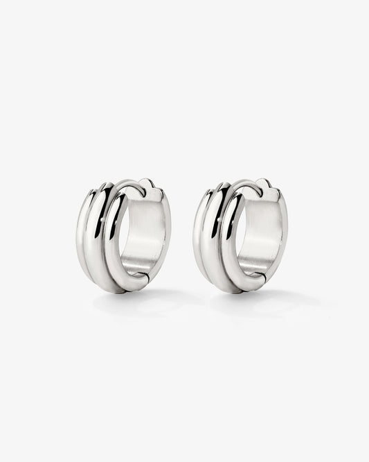 Halo Hoops Silver