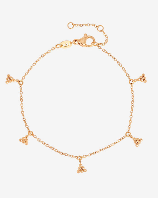 Tiny Beads Bracelet Rose Gold