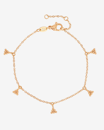 Tiny Beads Bracelet Rose Gold