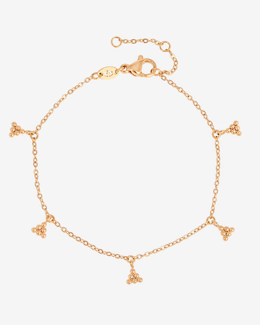 Tiny Beads Bracelet Rose Gold