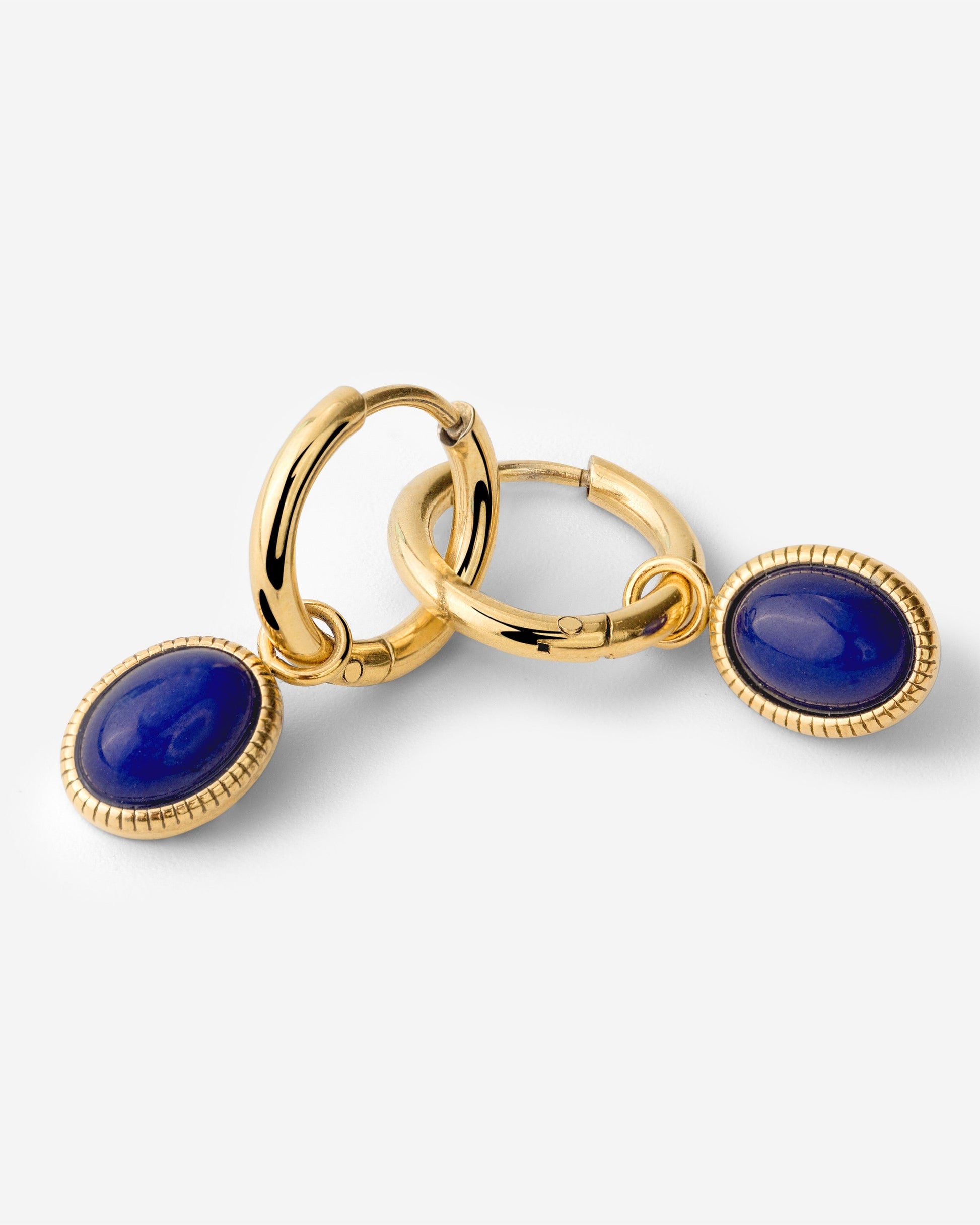 Deep Sea Hoop Set Small gold