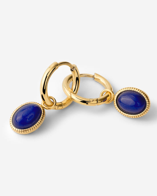 Deep Sea Hoop Set Small gold