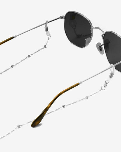 Playa Sunglasses Chain Silver