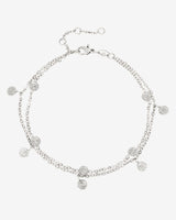 Swirl'n Double Bracelet Silver