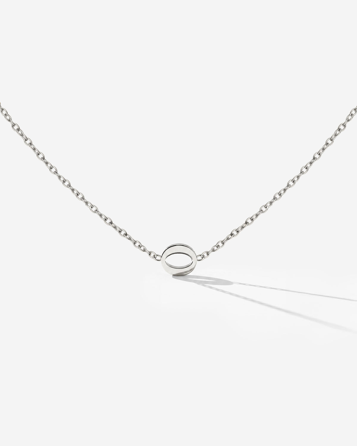 Tiny Letter Necklace