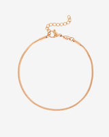 Round Snake Bracelet Rose Gold