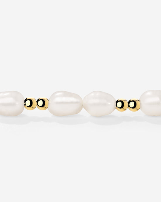 Summertime Pearl Bracelet gold