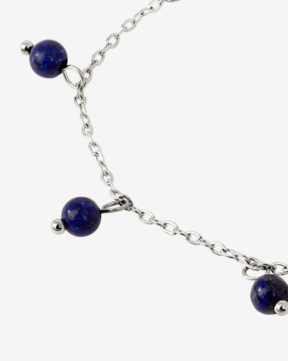 Blue Bay Anklet Silver