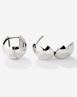 Graceful Curves Studs Silver