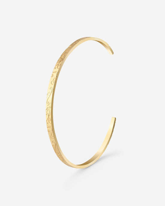 Desert Glow Bangle gold
