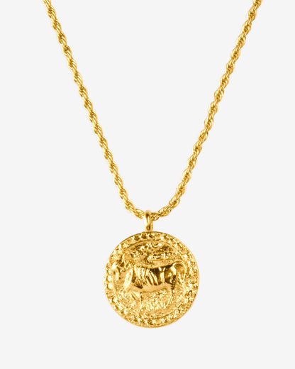 Zodiac Sign Necklace gold