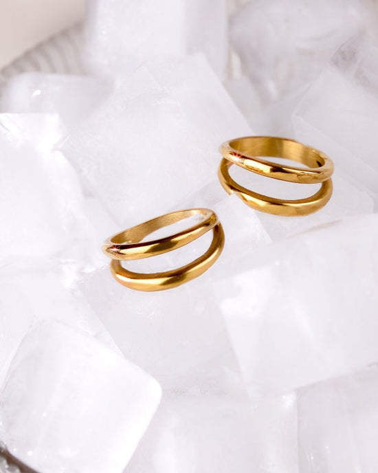 Duality Ring Silver