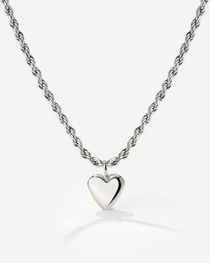 Sweetieheart Necklace Silver