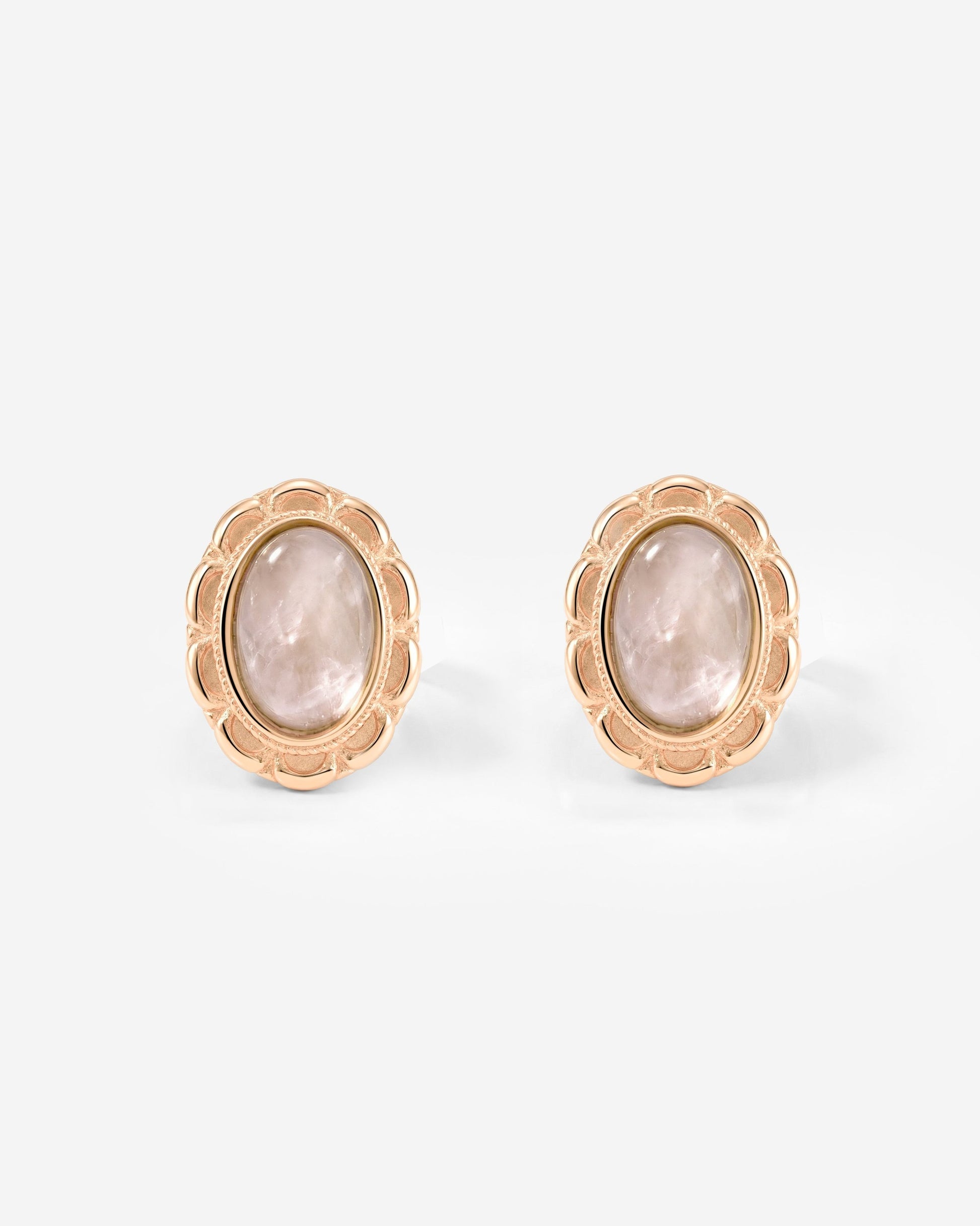Heirloom Studs Rose Gold