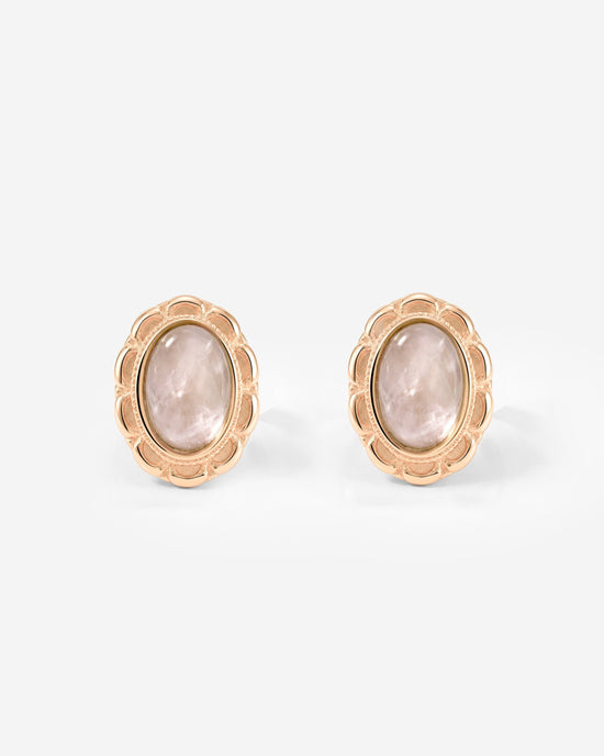 Heirloom Studs Rose Gold