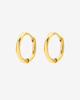 Slim Hoops Small Gold