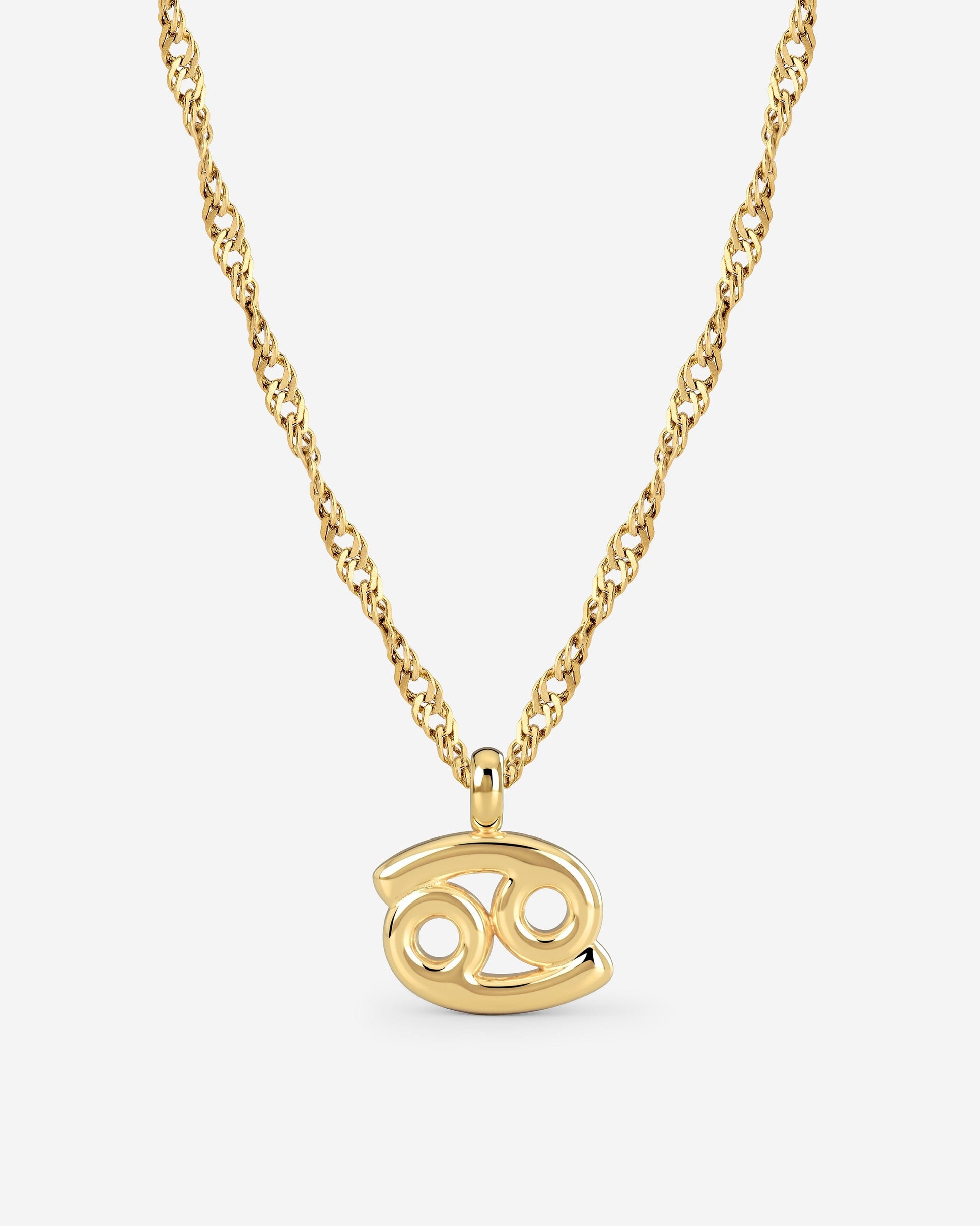 Cancer Bubble Necklace gold