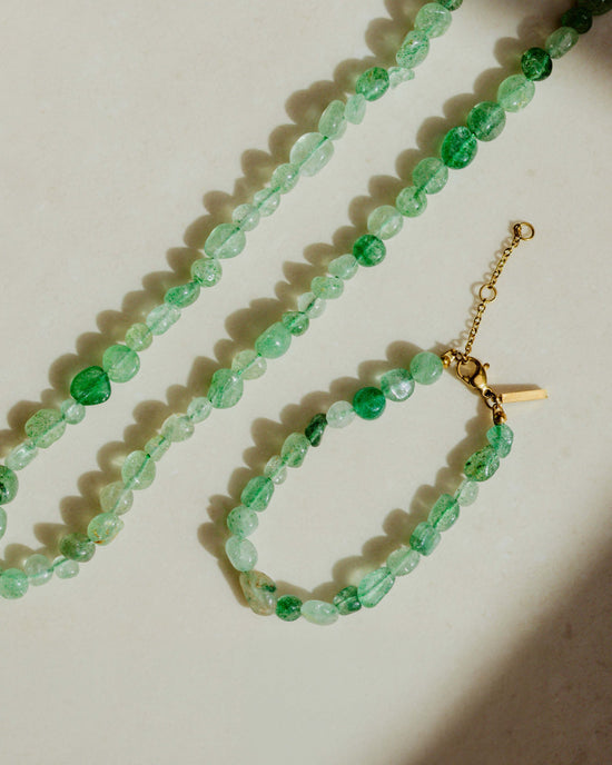 Sea Glass Bracelet Silver