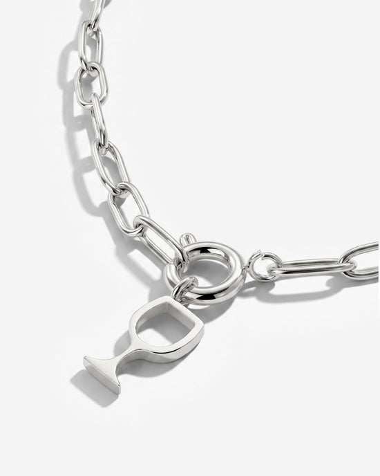 Vino Amore Oval Links Necklace Set