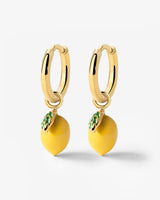 Lemony Hoop Set Small Gold