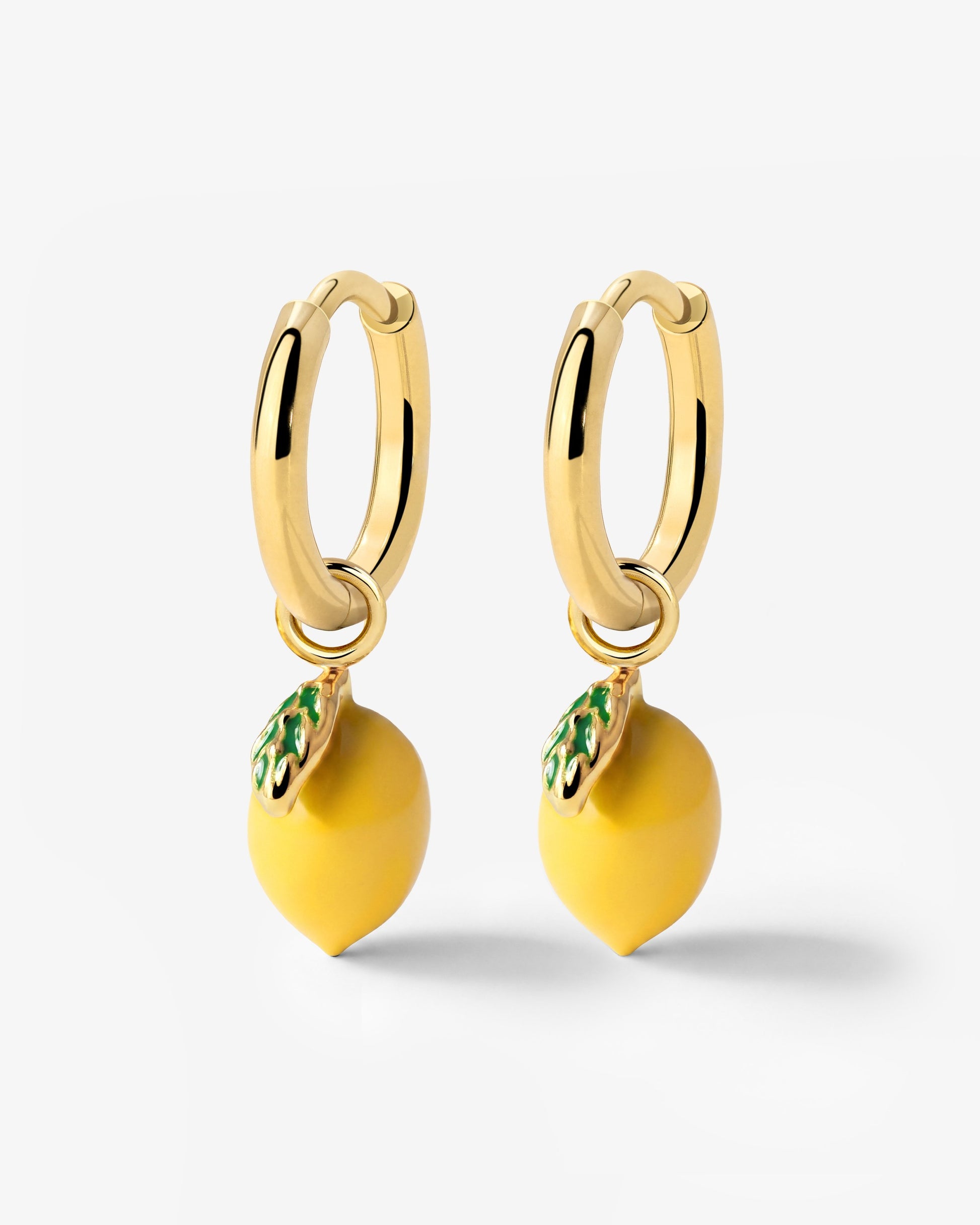 Lemony Hoop Set Small Gold