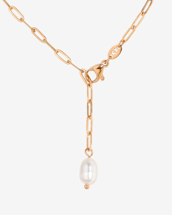 Ocean Find Y-Necklace Rose Gold