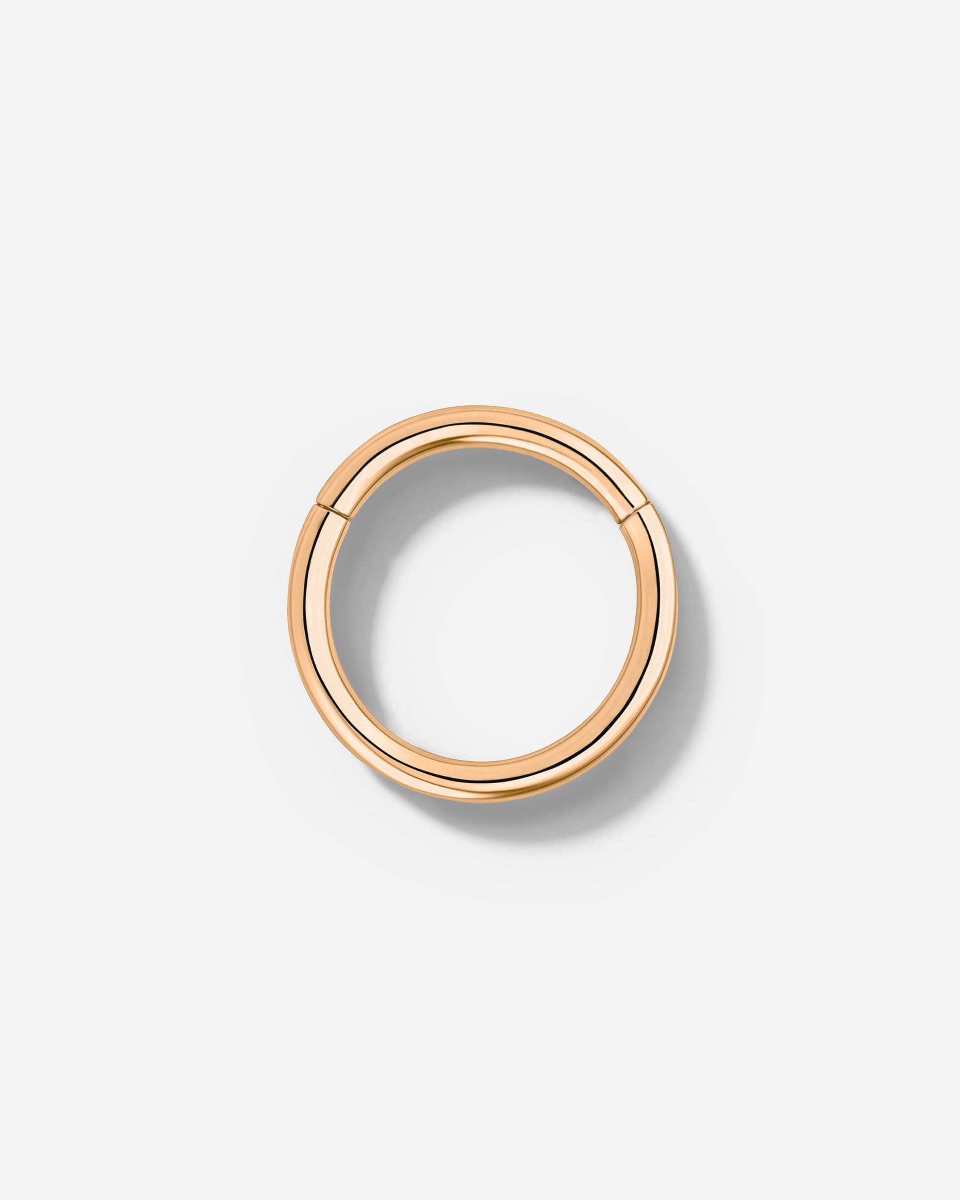 Basic Click Piercing Ring Rose Gold