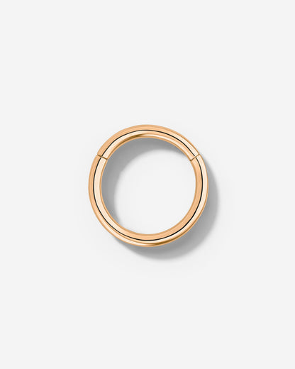 Basic Click Piercing Ring Rose Gold