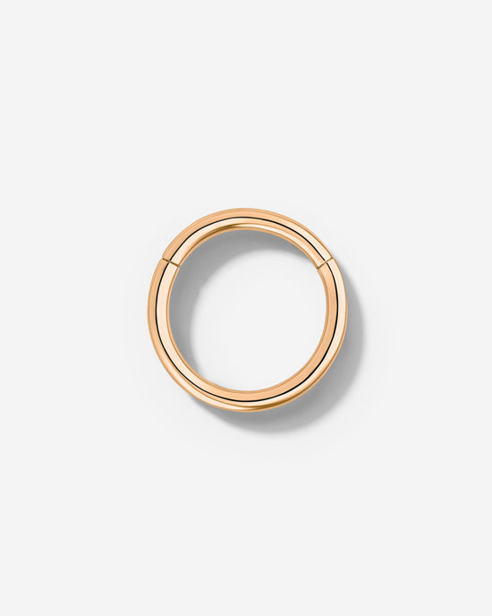 Basic Click Piercing Ring Rose Gold