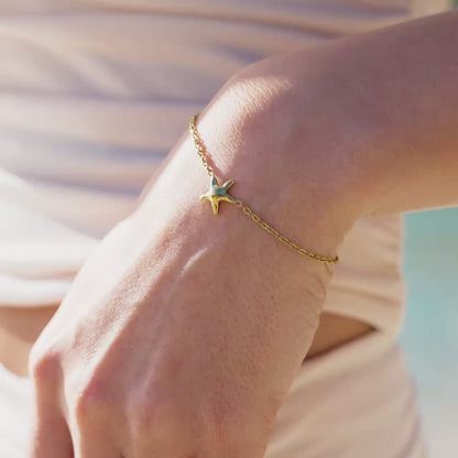 Sea Star Bracelet Gold