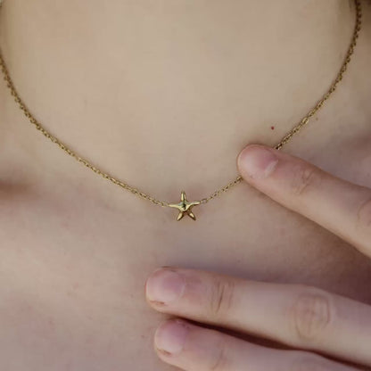 Sea Star Choker Silver