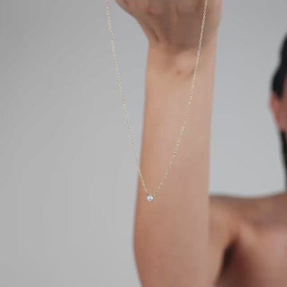 Dream Pearl Choker Silver