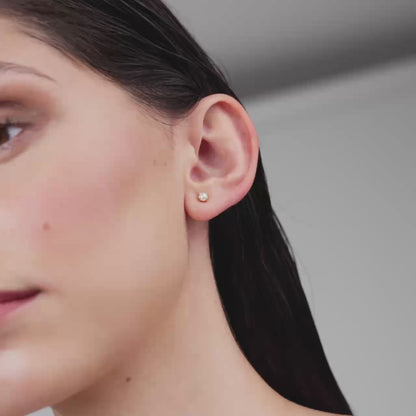 Dream Pearl Studs Silber