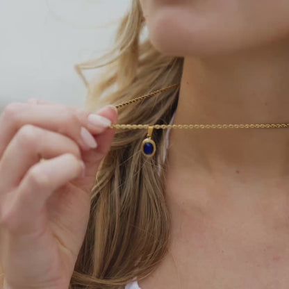 Deep Sea Necklace Rose Gold