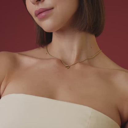 Sweetieheart Necklace Rose Gold