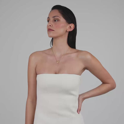 Icicle Necklace Rose Gold