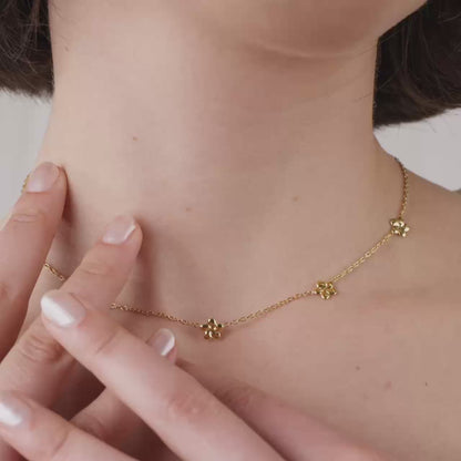 Meadow Choker Silver