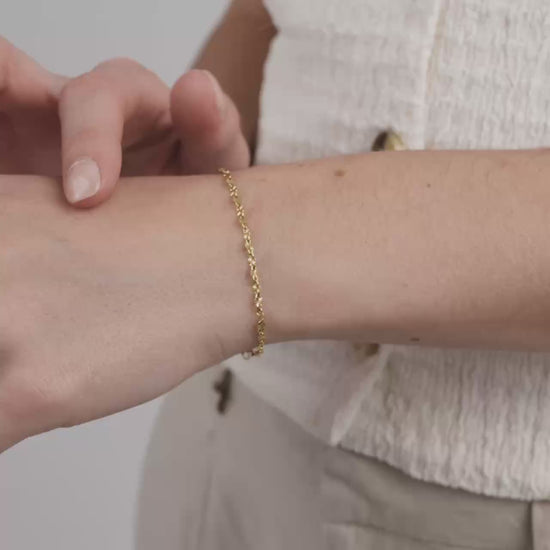 Nadjas Rise and Shine Bracelet Rose Gold