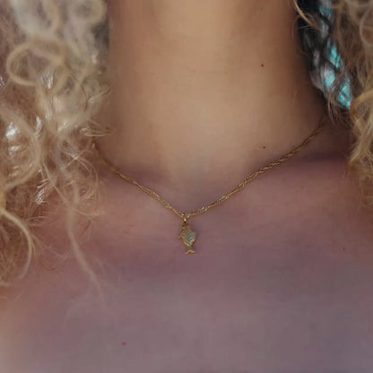Pezito Necklace Silver