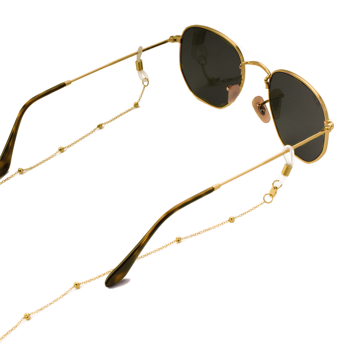 Playa Sunglasses Chain Gold