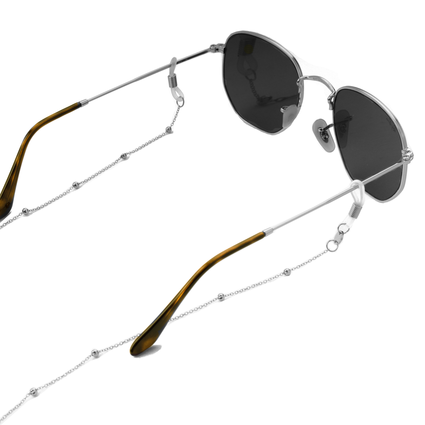 Playa Sunglasses Chain Silver
