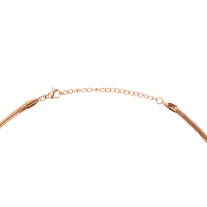 Inyoka Necklace Rose Gold