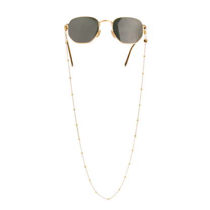 Playa Sunglasses Chain Gold