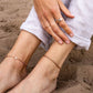 Juana Anklet Rose Gold