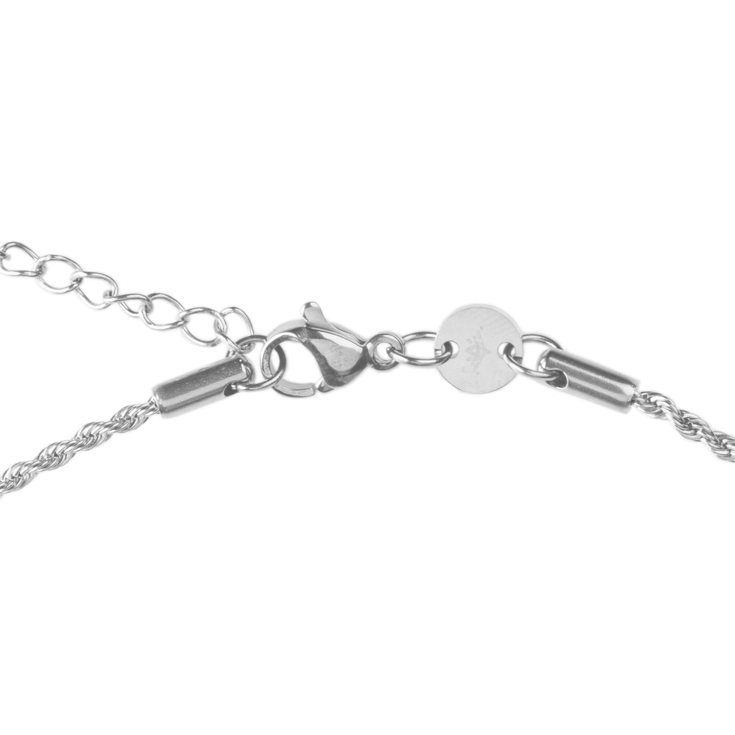 Gemini Necklace Silver