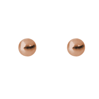 Bola Studs Rose Gold