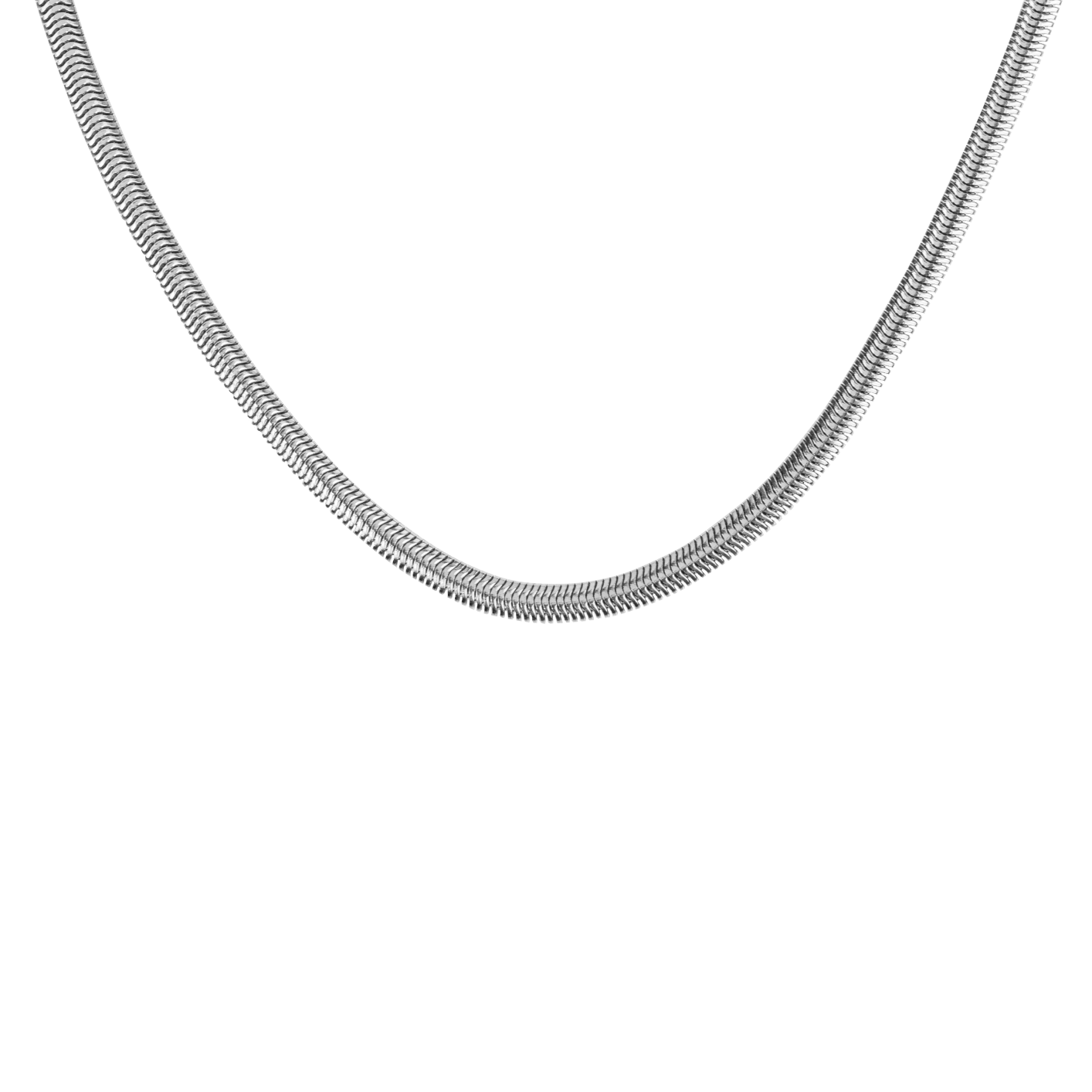 Inyoka Necklace Silver