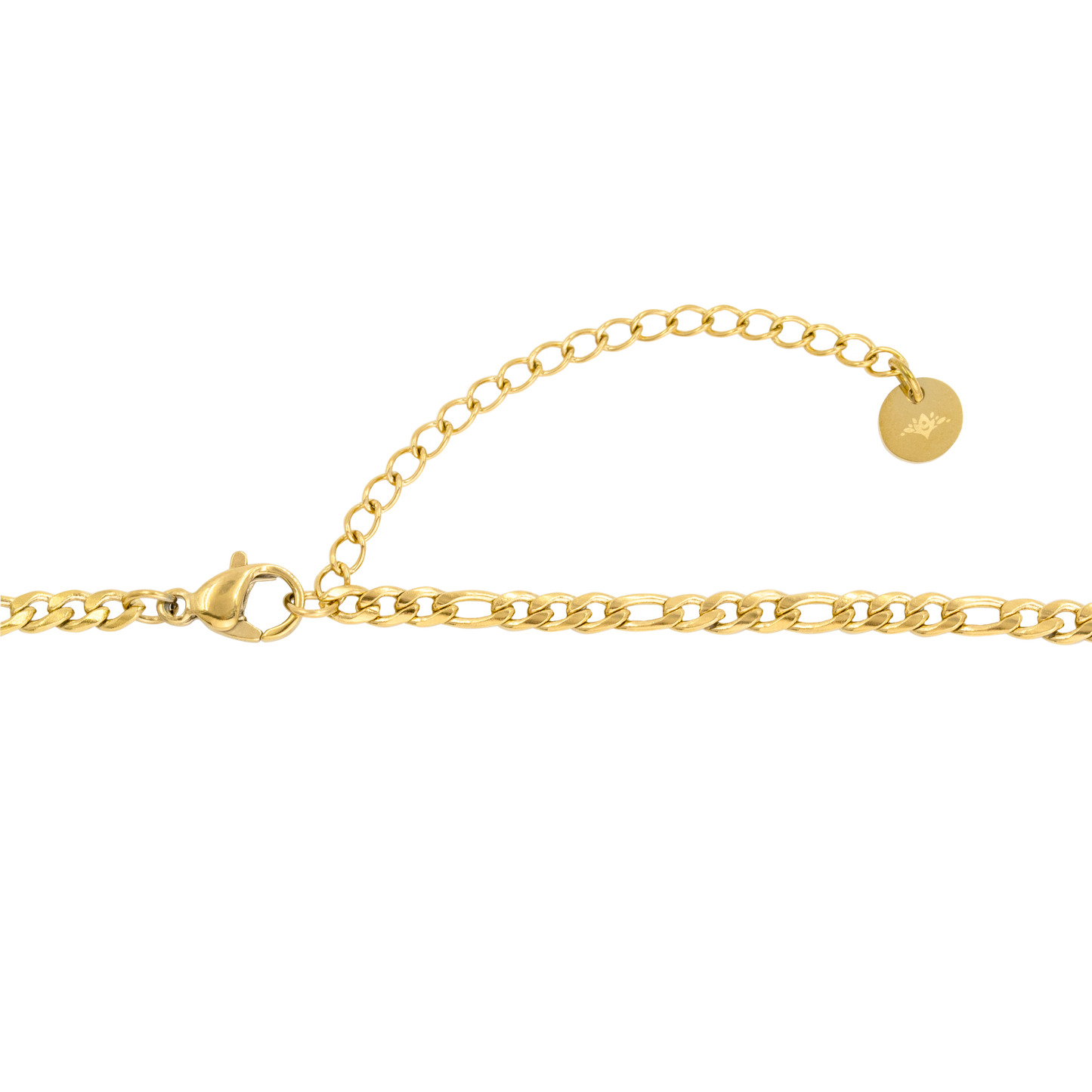 Hieroglyph Necklace Gold